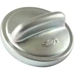 Cap for oil tank, with oil can embossing