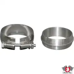 SLANGEKLEMME TIL EKSOS RUSTFRITT MED KON