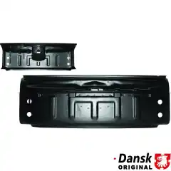 FRONTPANEL 911/912 64-68 MED festeTIL NUMMERPLATE BLEk, targa til 72    KK