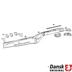 Forsterkning h side bak 911 65-89 ved torsjonfeste