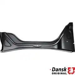 Fuel tank support with battery tray