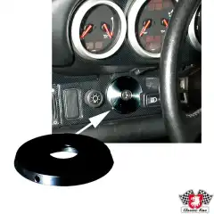 DEKKPLATE TIL TENNINGSL,ALU,SORT