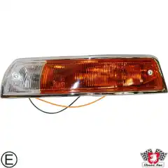 BLINKLYSGLASS GUL/KLAR V.SIDE EU GODKJENT