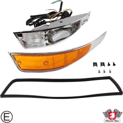 Blinklys Hus i metall venstre foran lwb 69-73 mod long wheel base