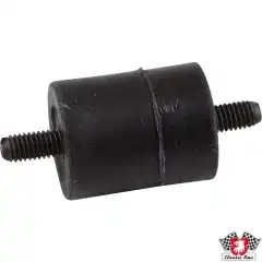 Rubber mount for fuel pump support