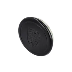 SENTERKOPP SORT 71 MM, TIL 15/16' fuchs metall sort m.crest