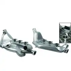 Eksos SSI 2,0-2,7L 911 h & v side rustfritt sett a 2 